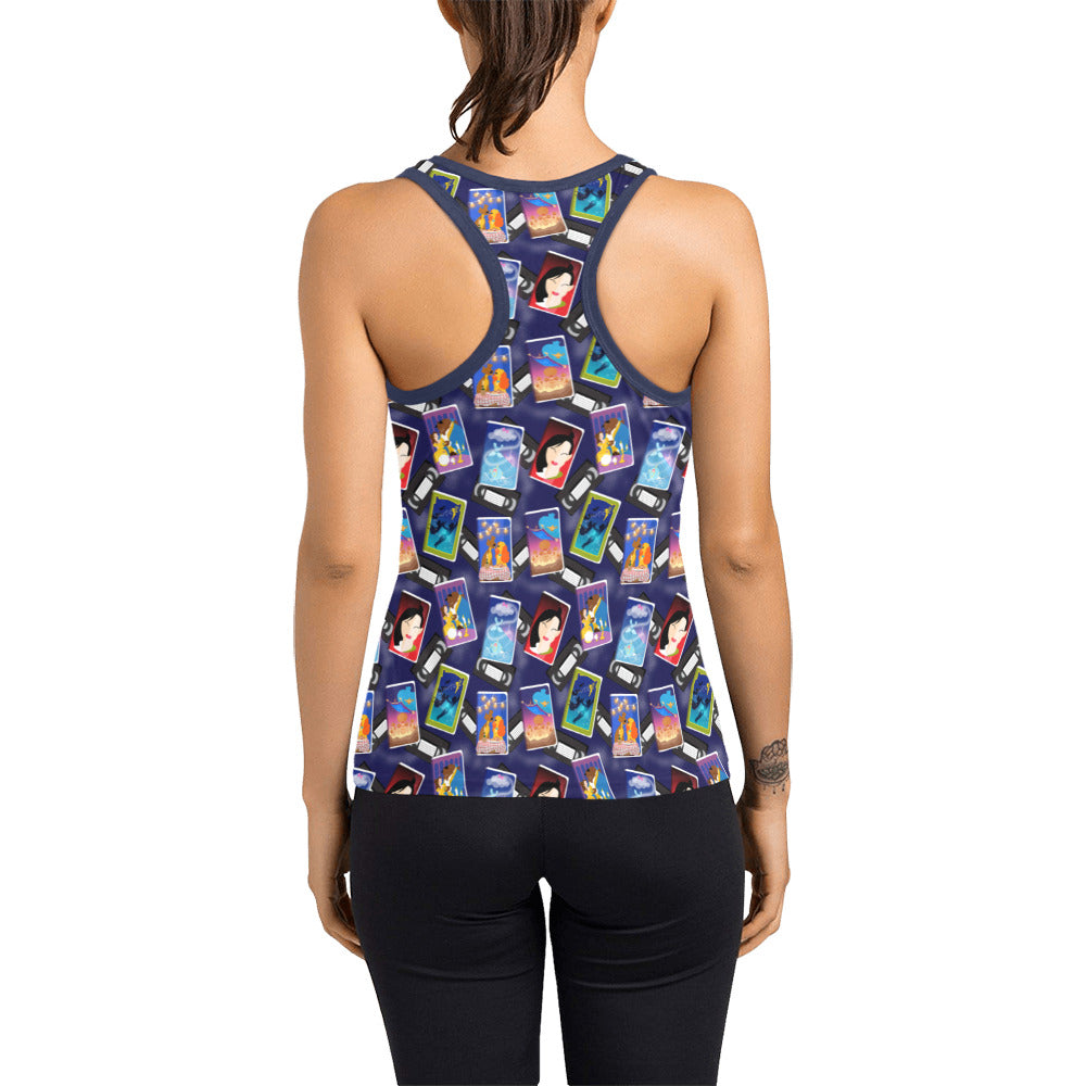 VHS Collection Women's Racerback Tank Top