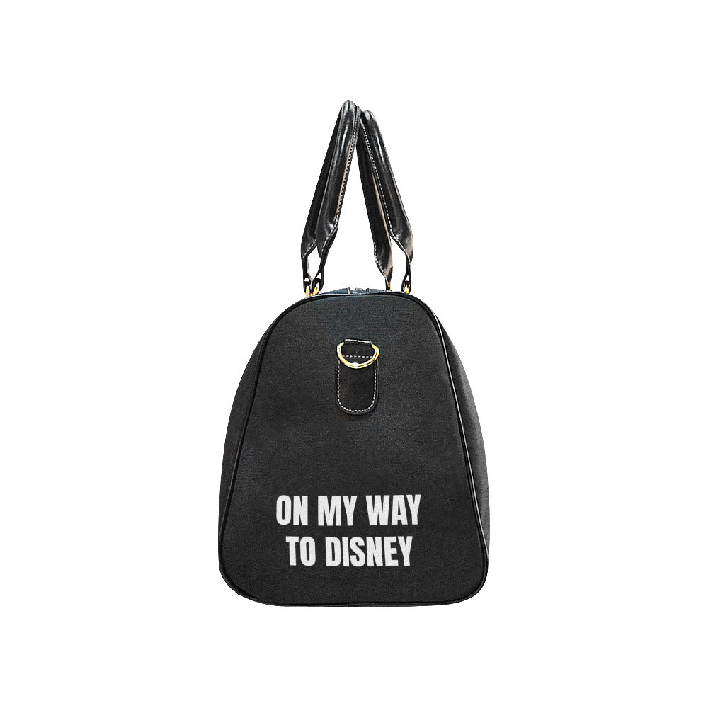 Ony My Way To Disney Waterproof Luggage Travel Bag