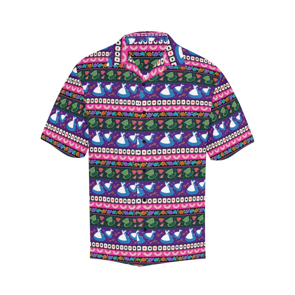 Wonderland Line Hawaiian Shirt