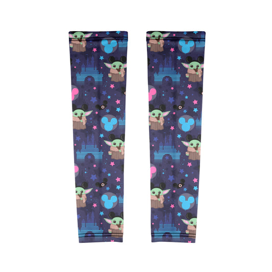 Baby Yoda Castle Arm Sleeves (Set of Two)