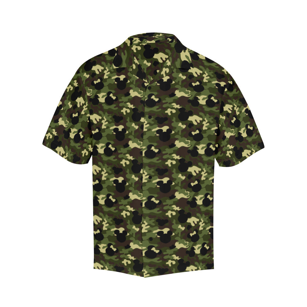 Camouflage Hawaiian Shirt