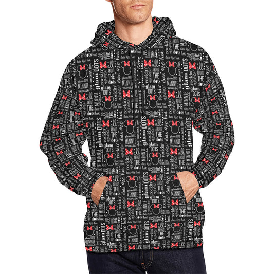Glam Dots Hoodie for Men
