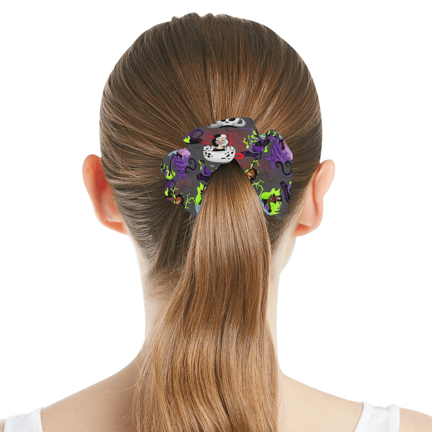 Villain Tea Cups Hair Scrunchie