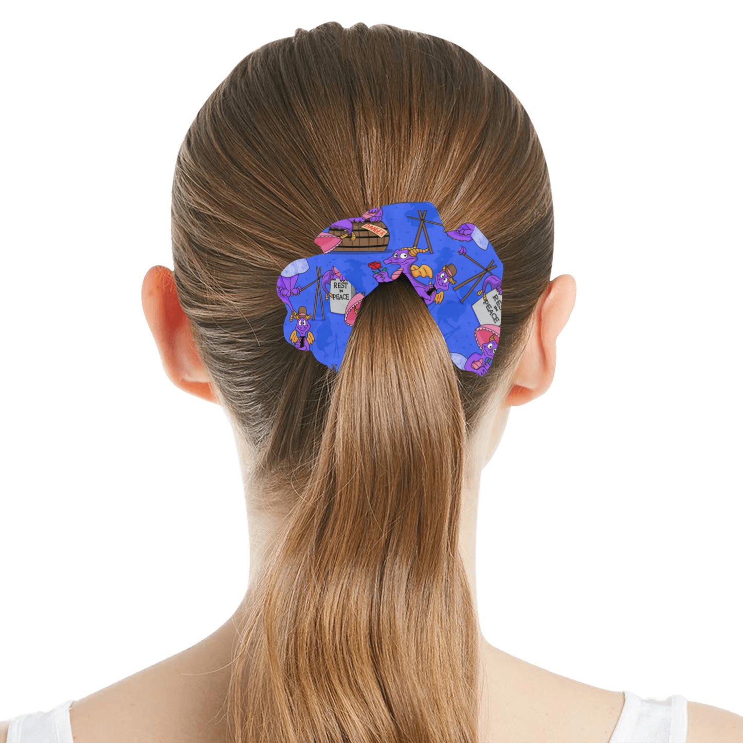 Haunted Mansion Figment Hair Scrunchie