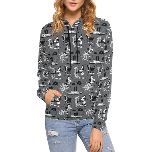 Steamboat Mickey Hoodie for Women