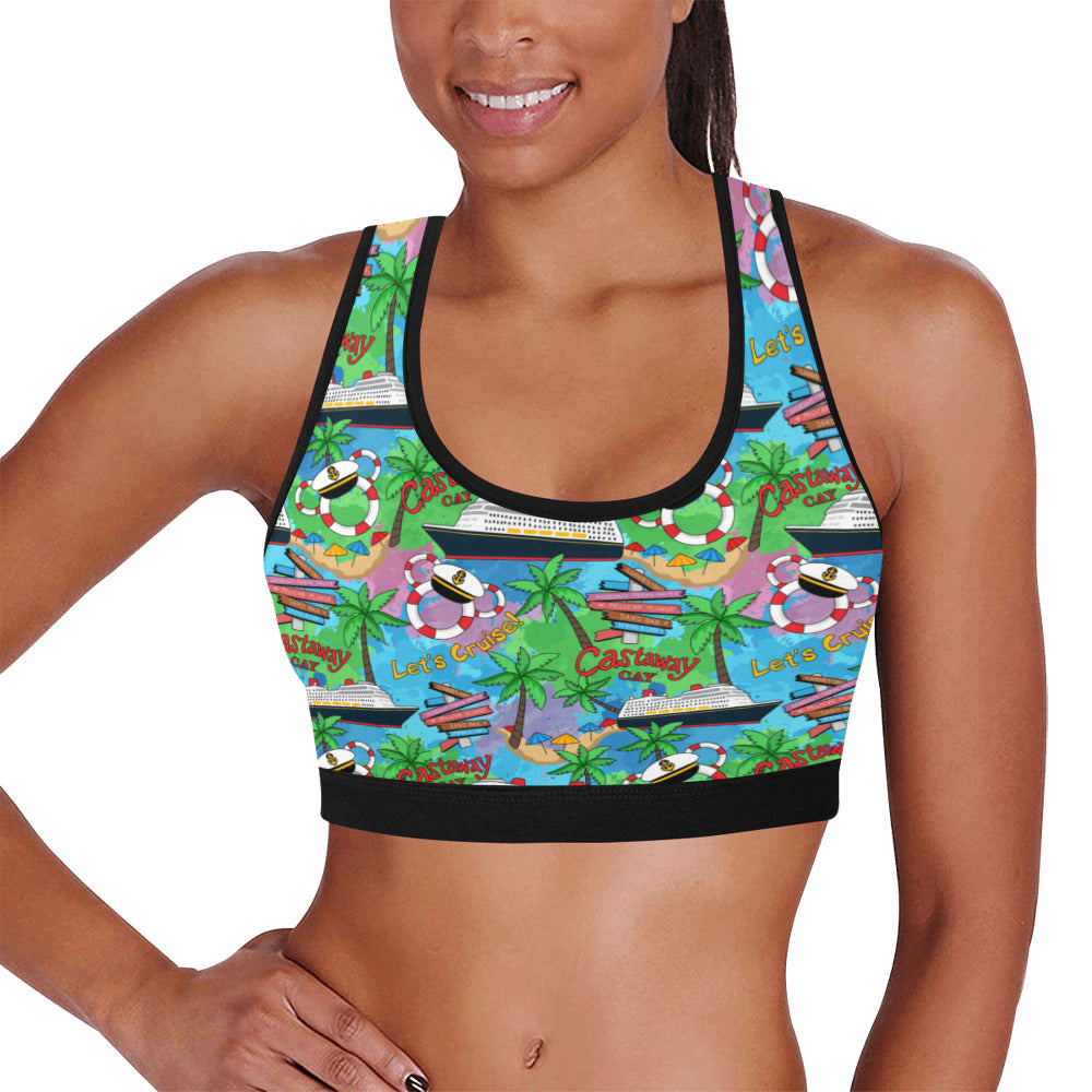 Let's Cruise Women's Sports Bra