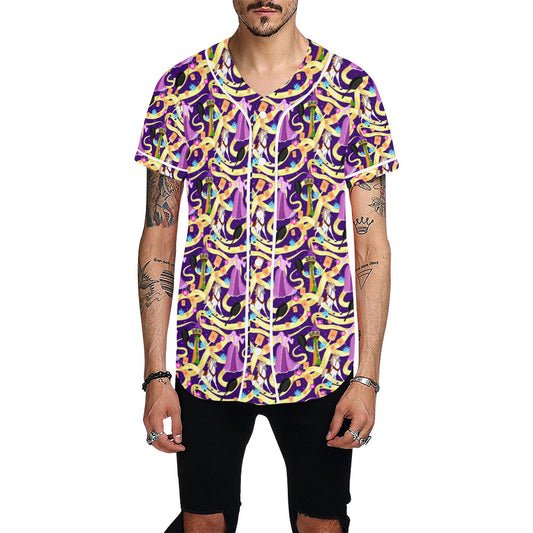 Disney Tangled Rapunzel Punzy Hair Baseball Jersey