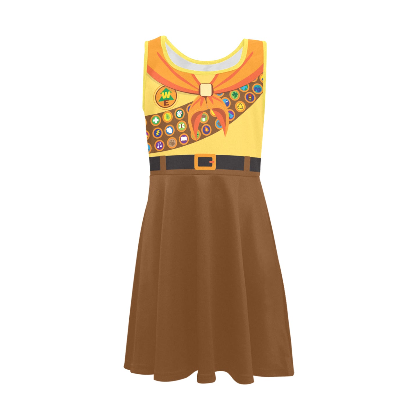 Disney Up Russell Girls' Sleeveless Character Sundress