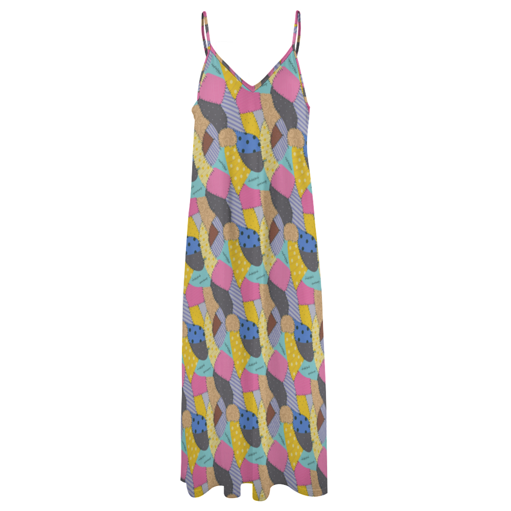 Sally's Dress Women's Summer Slip Long Dress