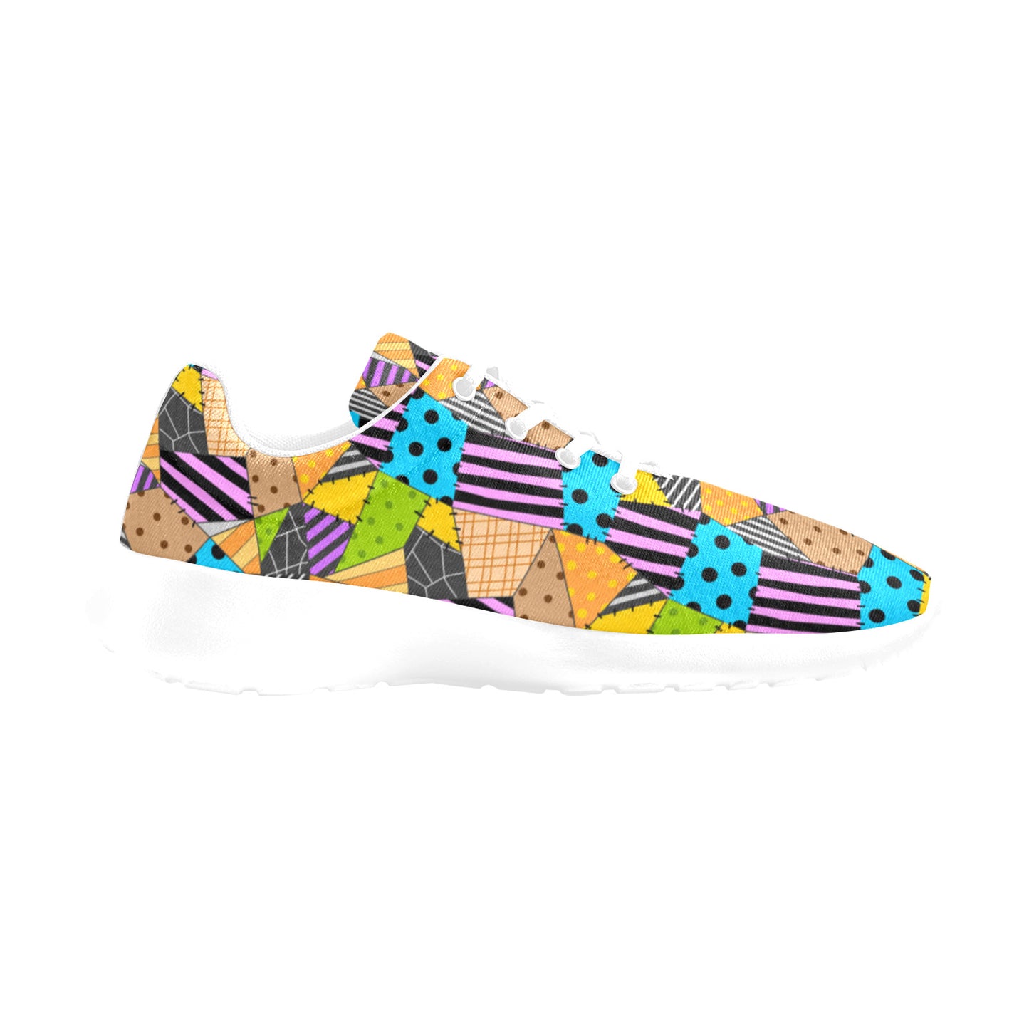 Colorful Rag Doll Men's Athletic Shoes