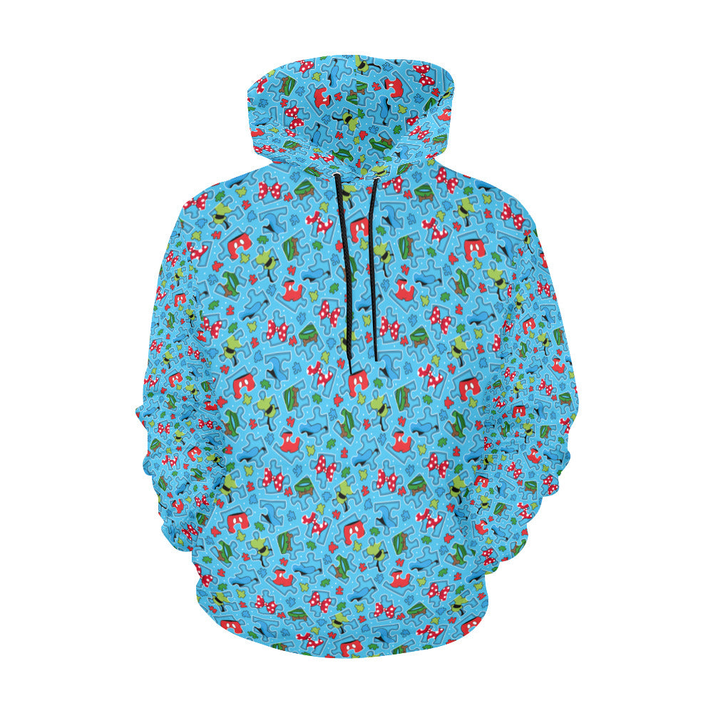 Puzzle Pieces Hoodie for Women