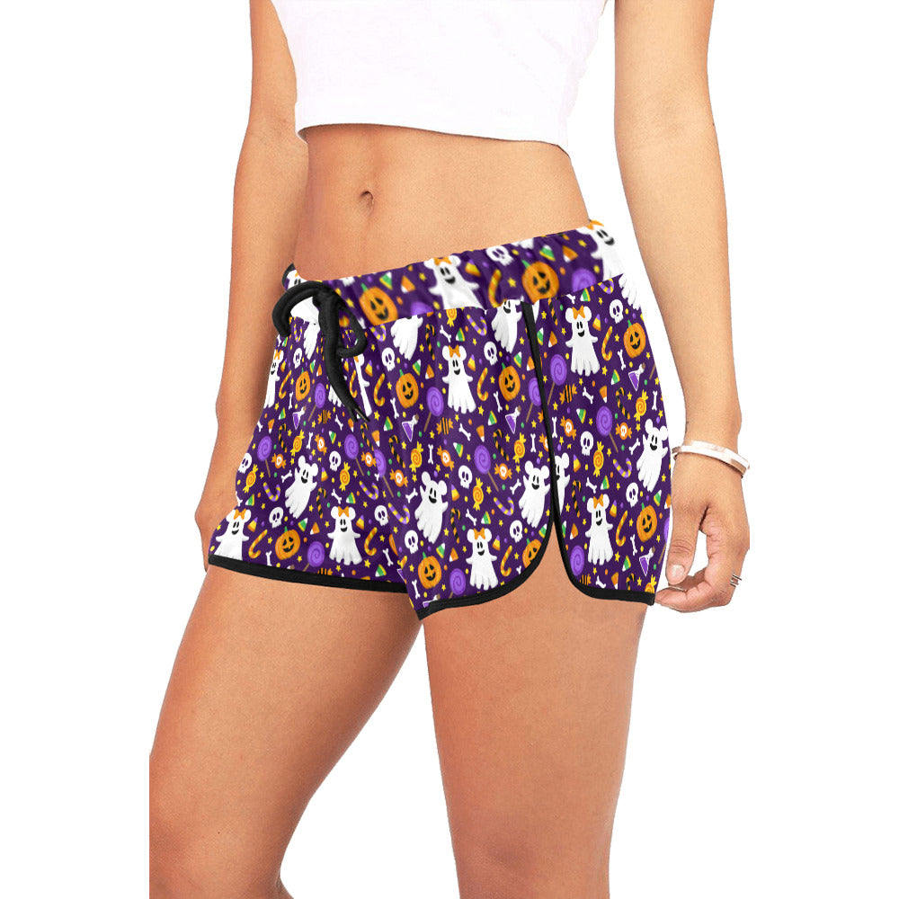Spooky Mice Women's Relaxed Shorts - Ambrie