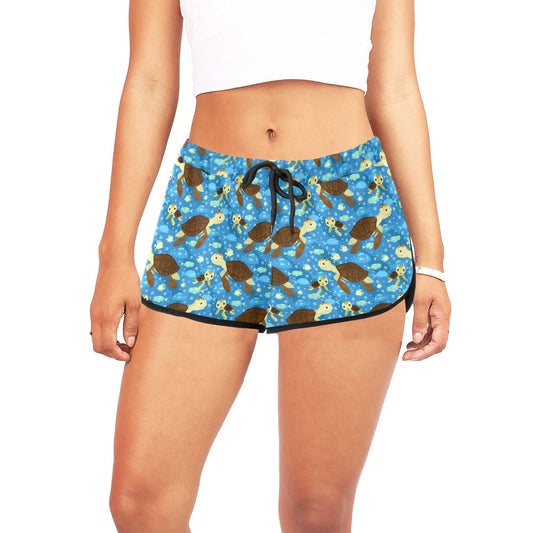 Turtle Bud Women's Relaxed Shorts