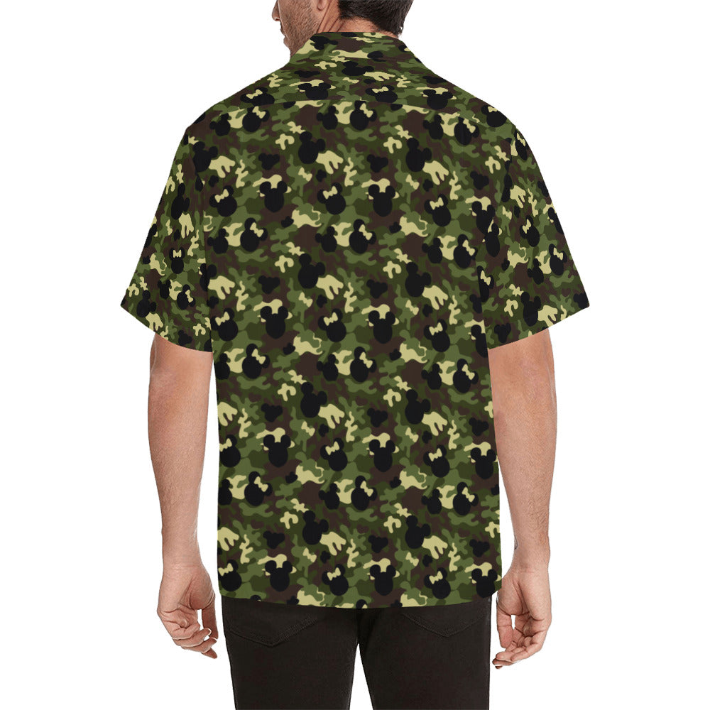 Camouflage Hawaiian Shirt