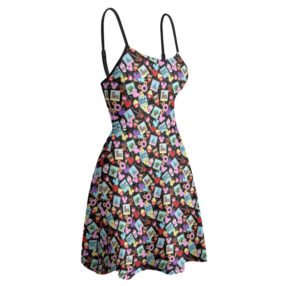 Park Polaroids Women's Sling Short Dress