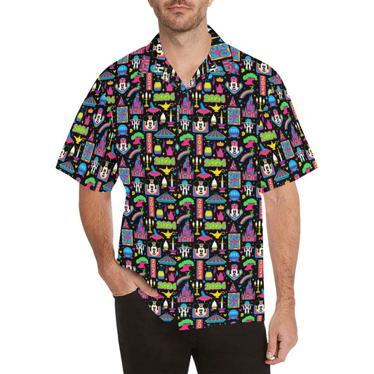 2024 Dark Hawaiian Shirt