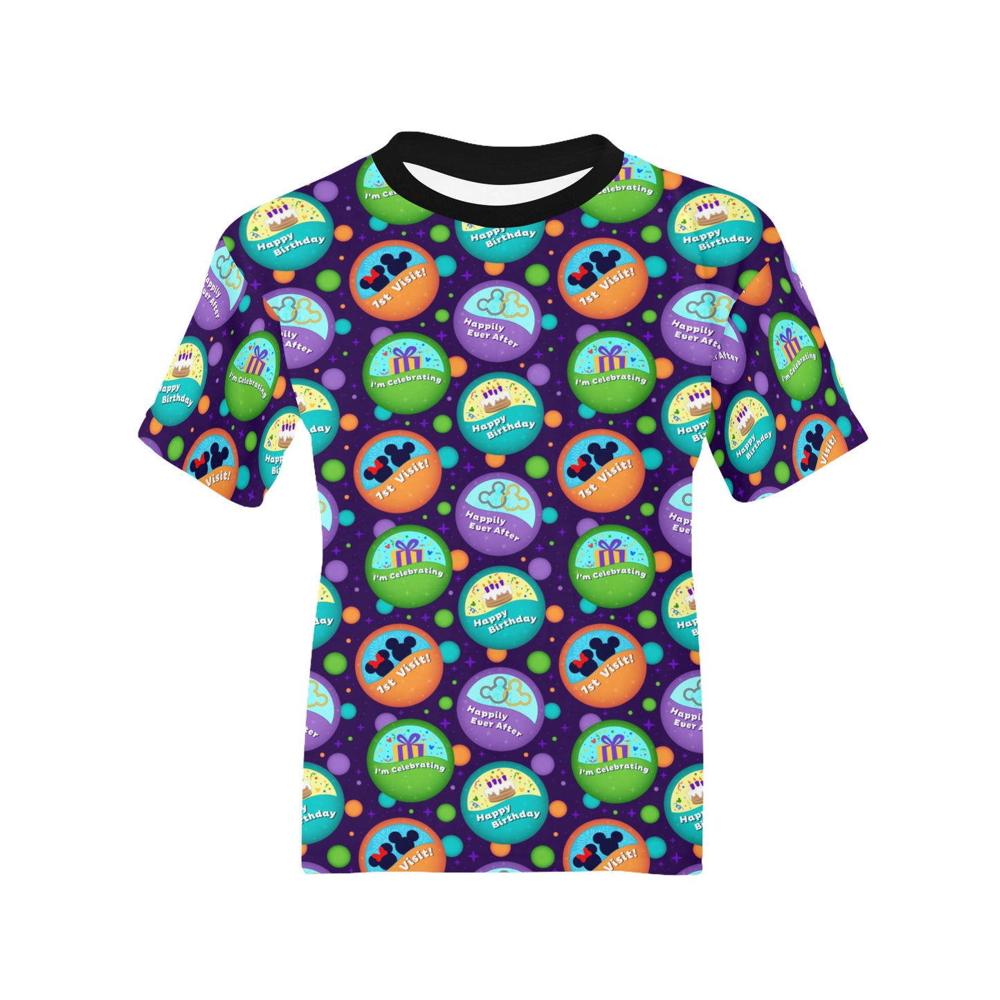 Button Collector Kids' T-shirt