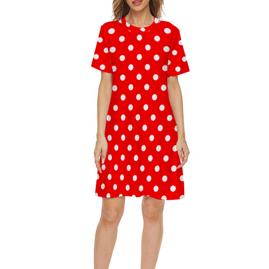 Red With White Polka Dots