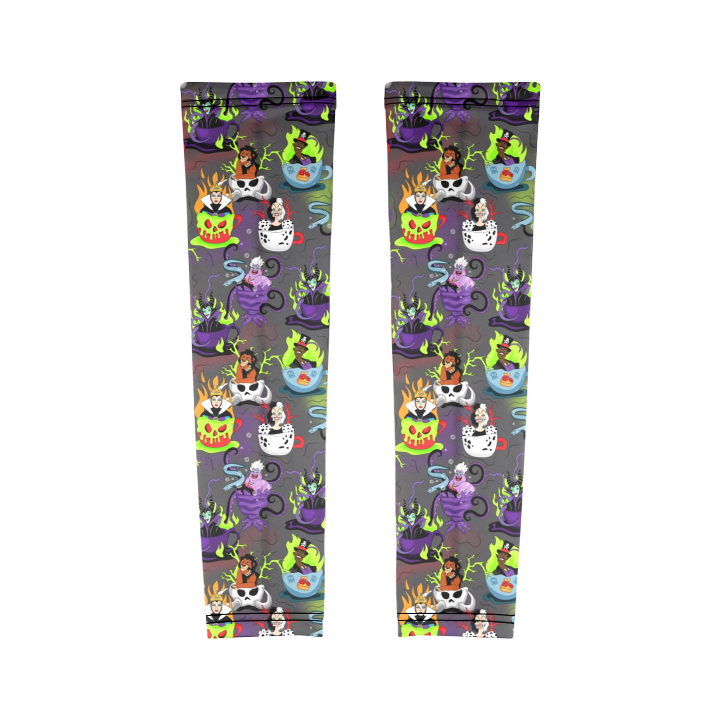 Villains Tea Cups Arm Sleeves (Set of Two)