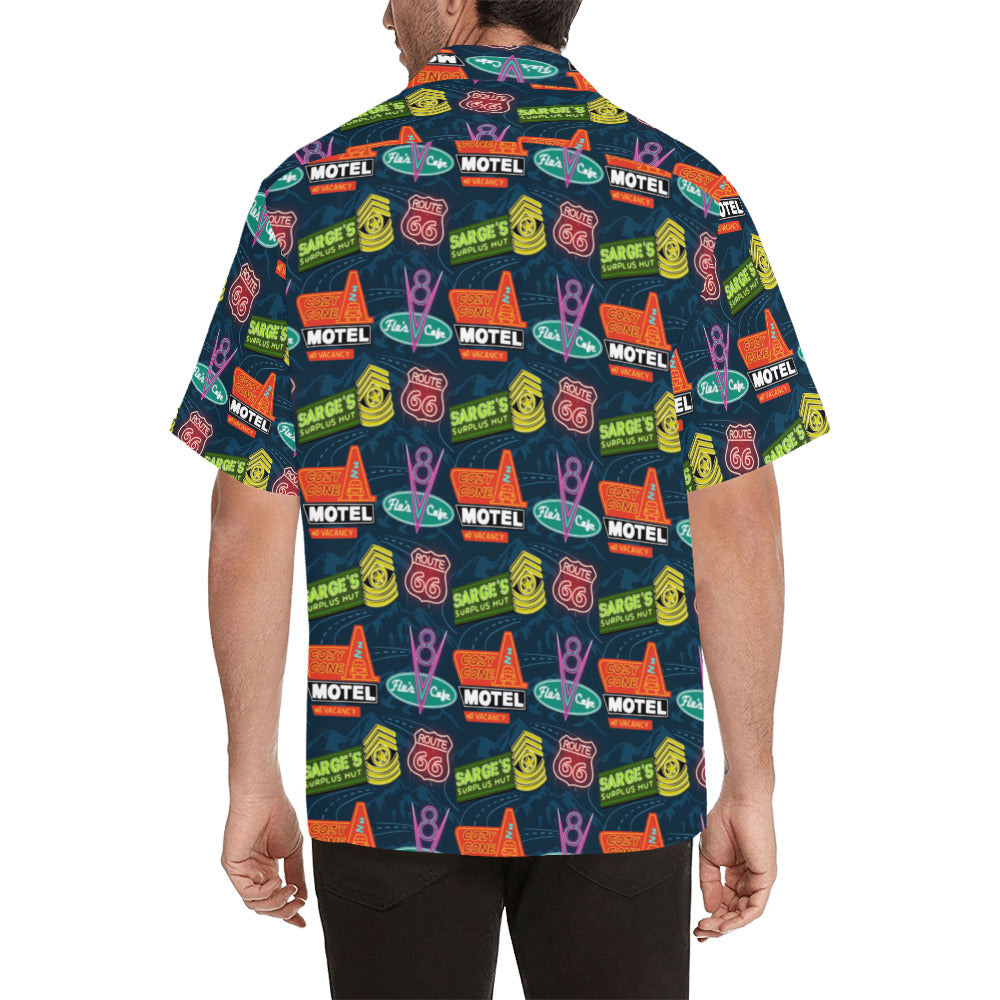 Neon Signs Hawaiian Shirt
