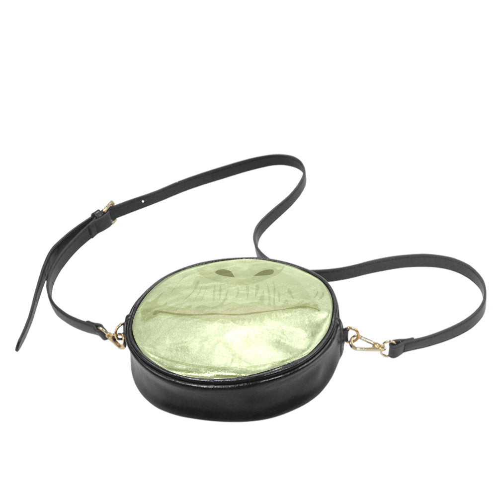 Yoda Face Round Sling Bag