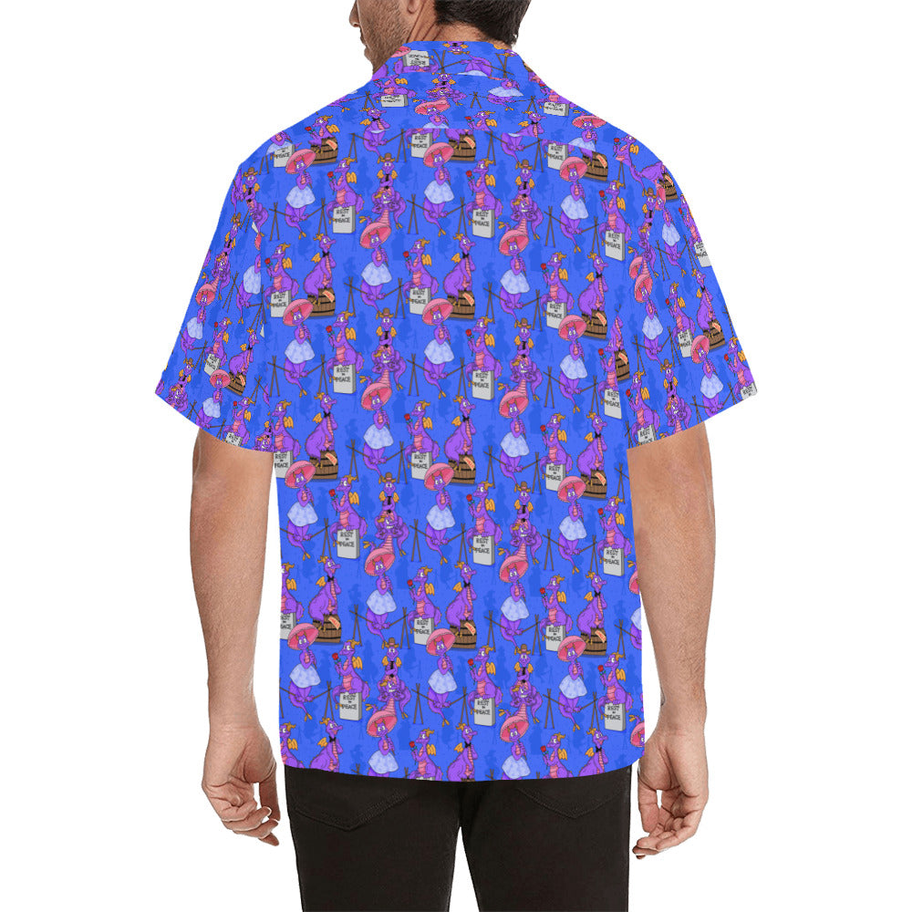 Haunted Mansion Figment Hawaiian Shirt
