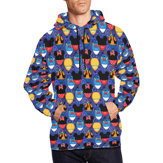 Hot Air Balloons Hoodie for Men