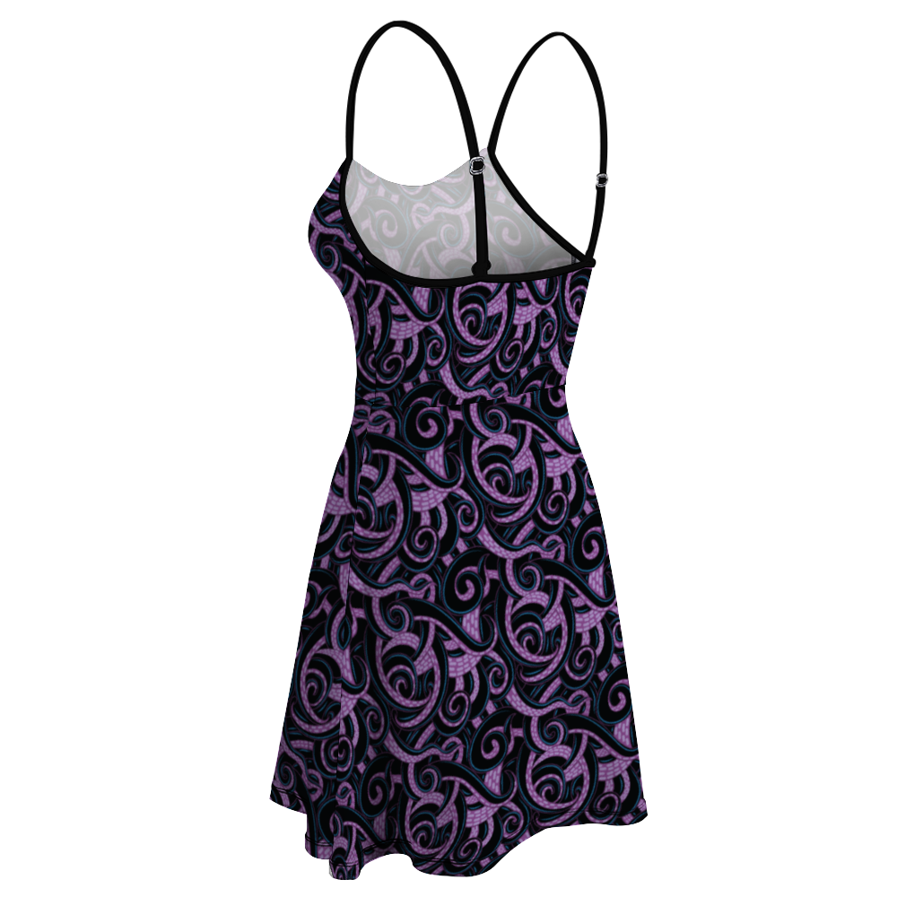 Ursula Tentacles Women's Sling Short Dress