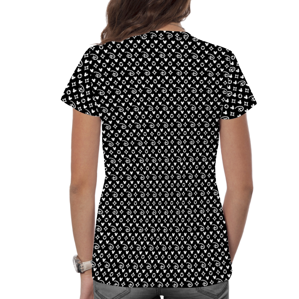 Designer Women's V-Neck T-Shirt