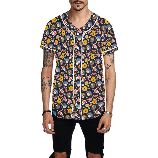 Disney Winnie The Pooh Hundred Acre Wood Baseball Jersey