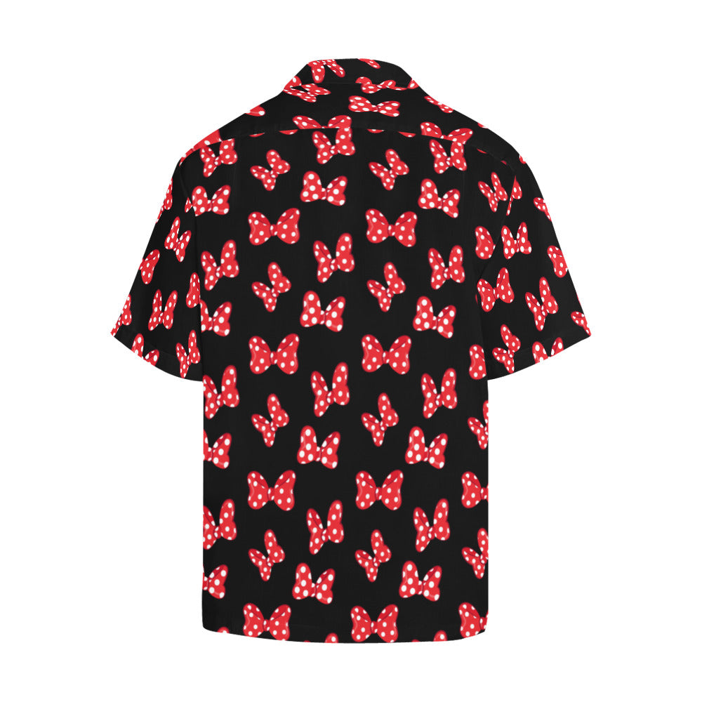 Polka Dot Bows Hawaiian Shirt
