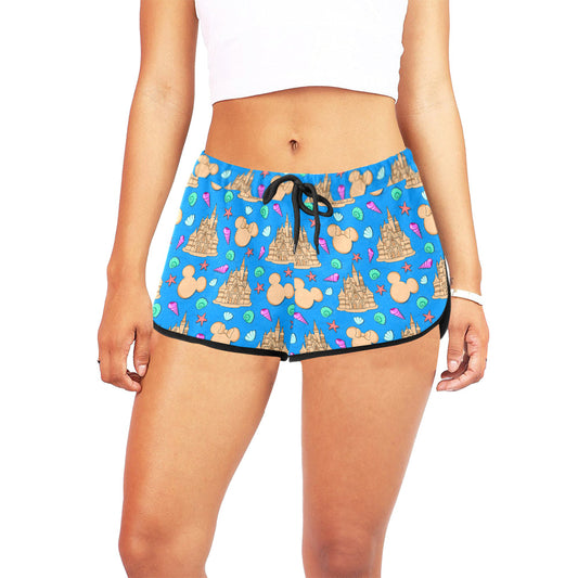 Sand Castles Women's Relaxed Shorts