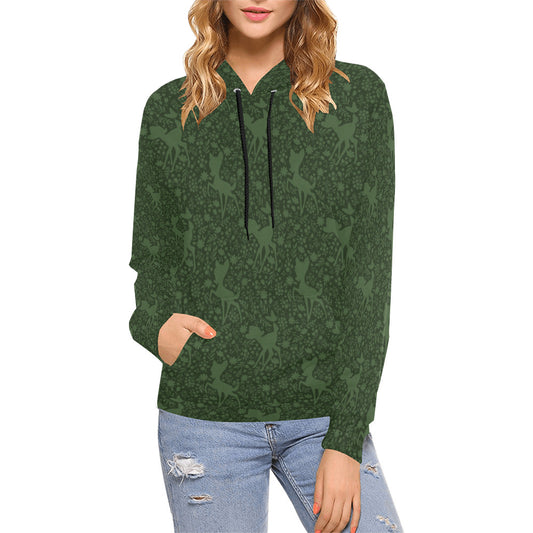 Forest Silhouette Hoodie for Women