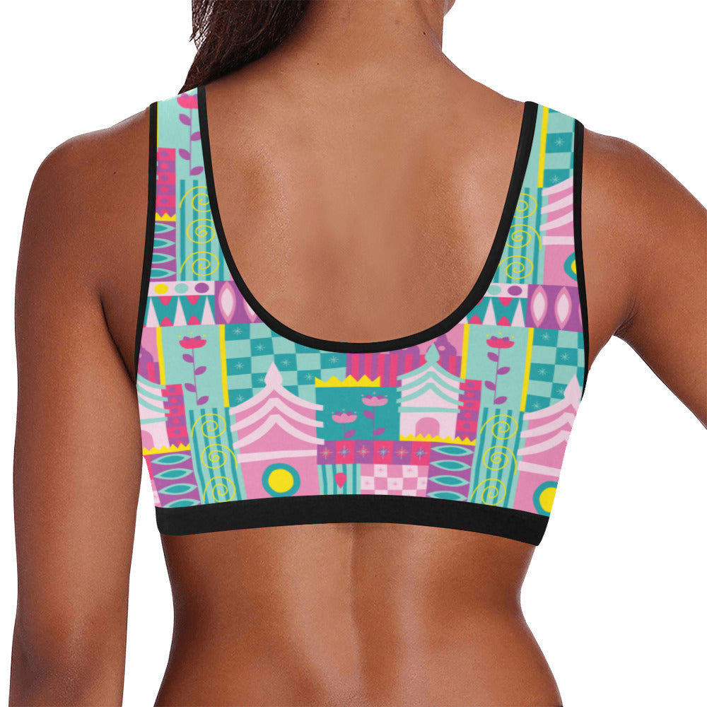 Small World Women's Sports Bra