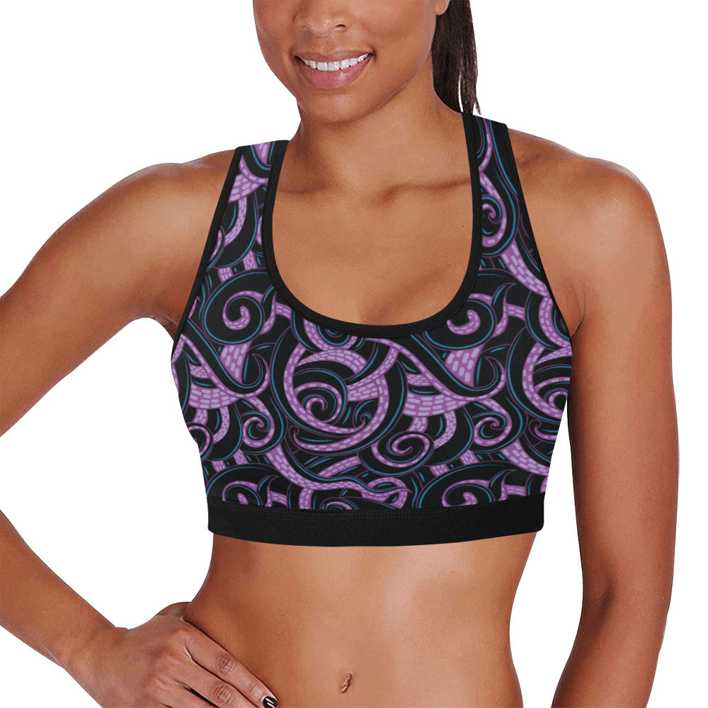 Ursula Tentacles Women's Sports Bra