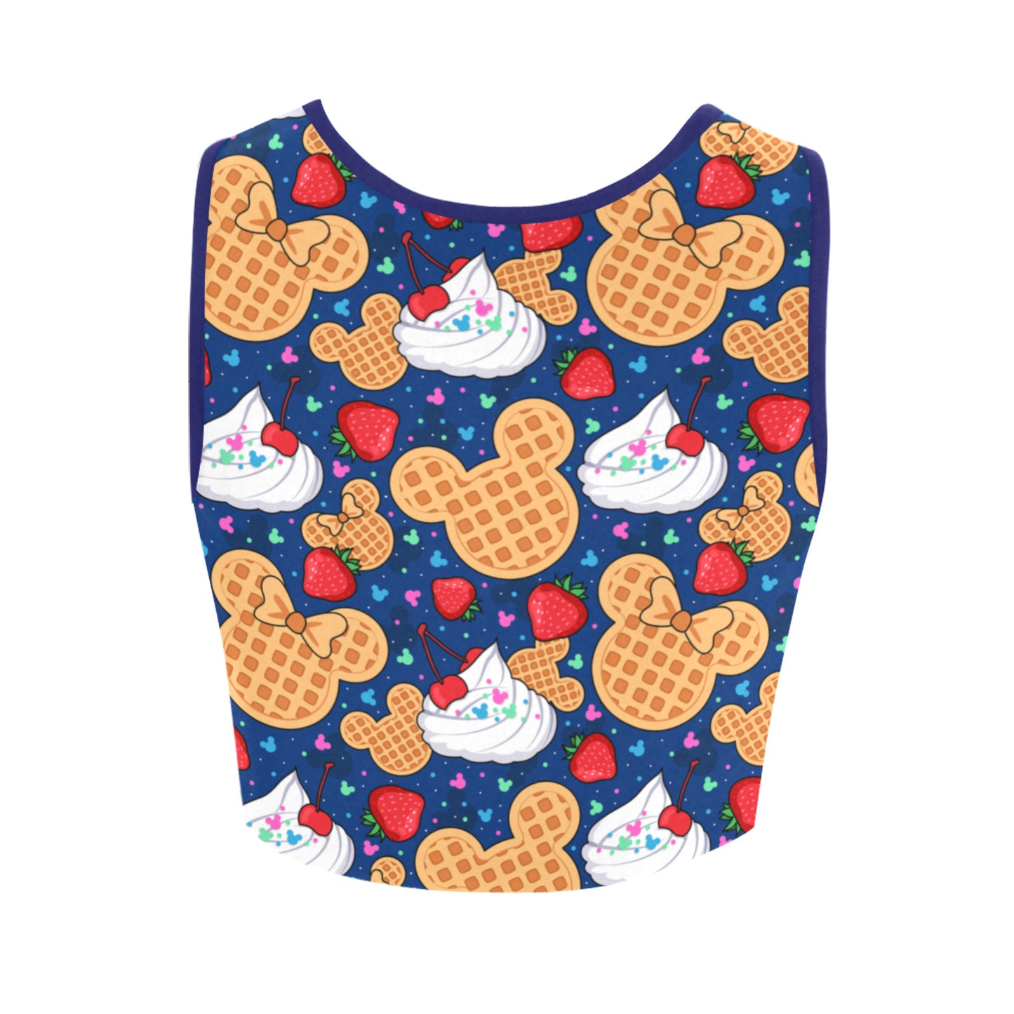 Waffles Women's Crop Top