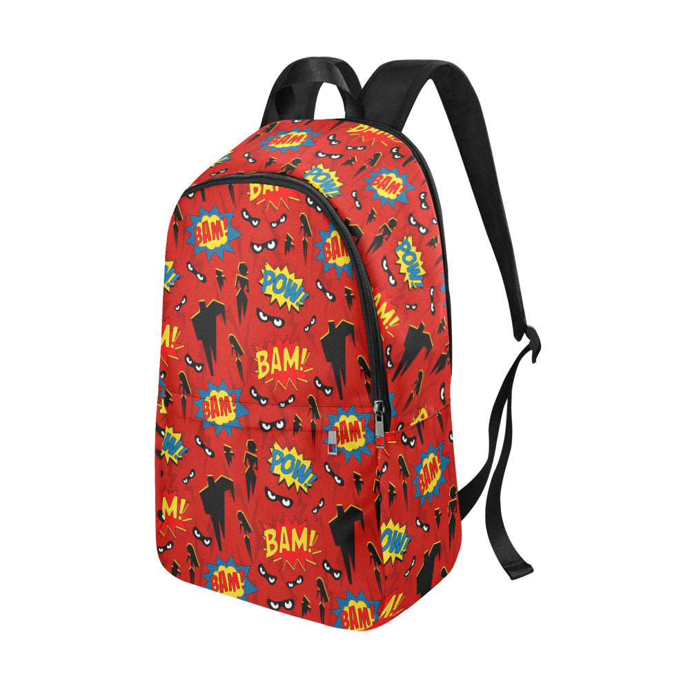 Super Heroes Fabric Backpack - Ambrie