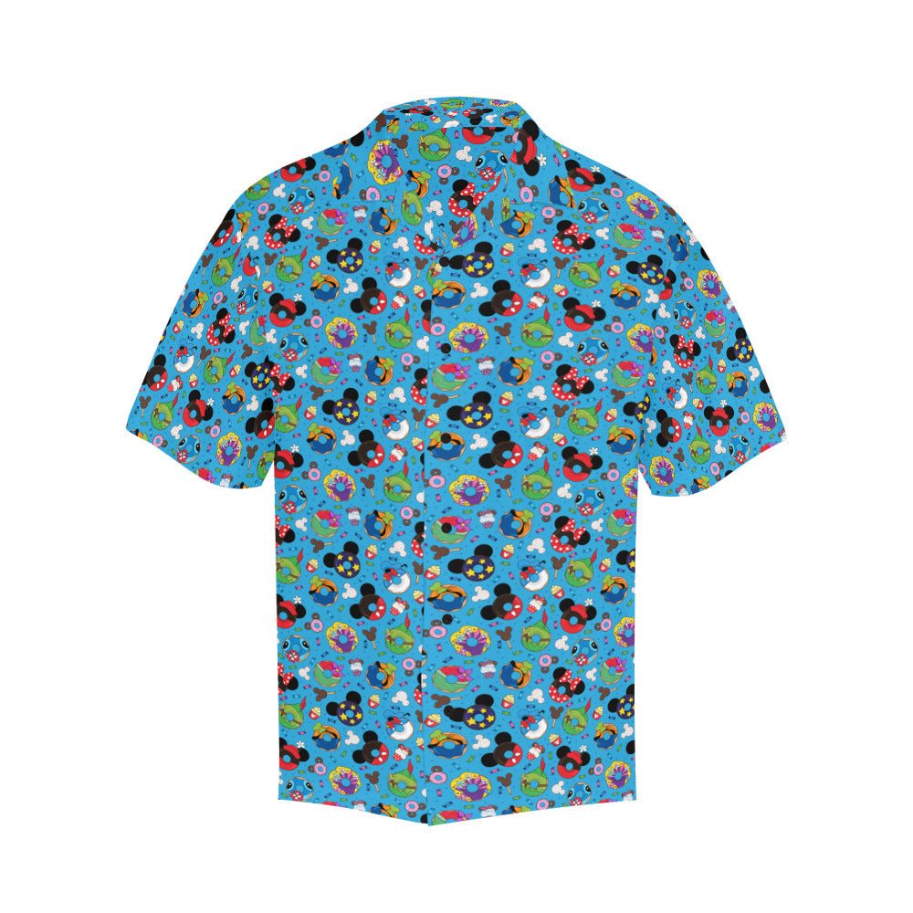 Character Donuts Hawaiian Shirt