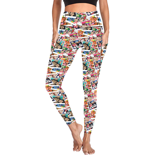 Selfies Women's Athletic Leggings With Pockets