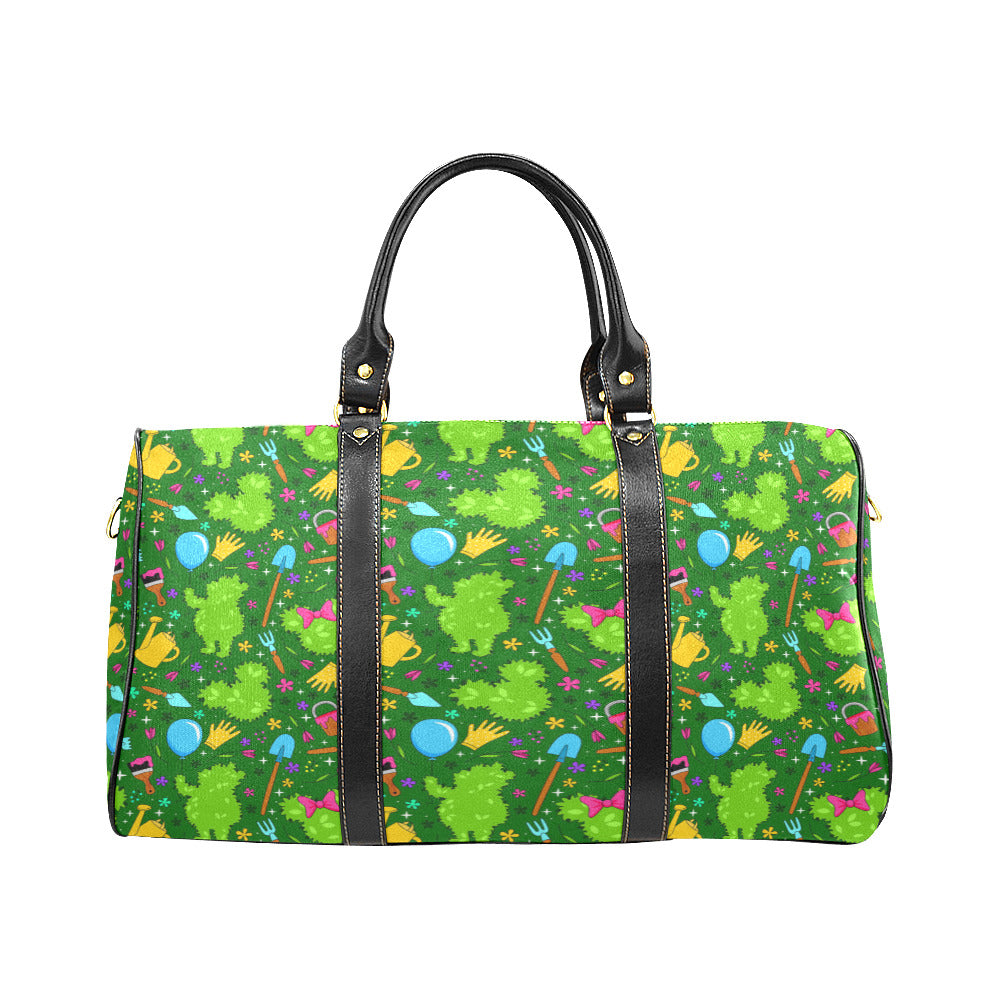 Flower And Garden Waterproof Luggage Travel Bag