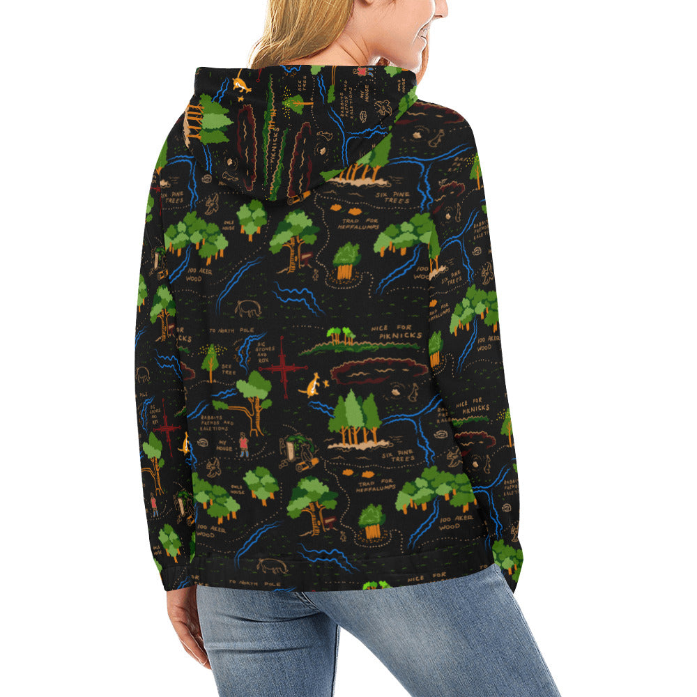 Hundred Acre Wood Hoodie for Women