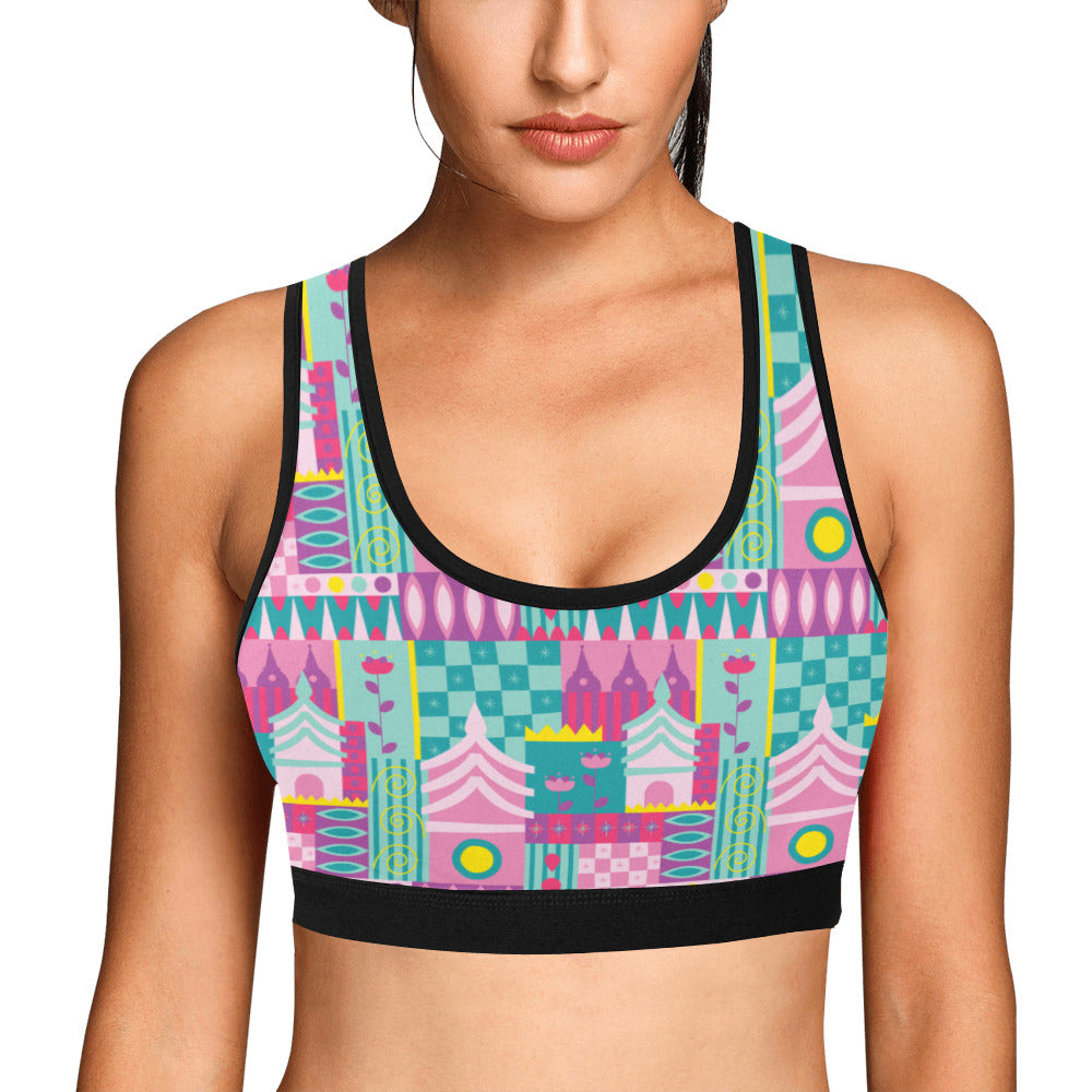 Small World Women's Sports Bra