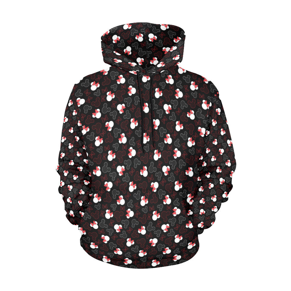 Mickey And Minnie Dots Hoodie for Women