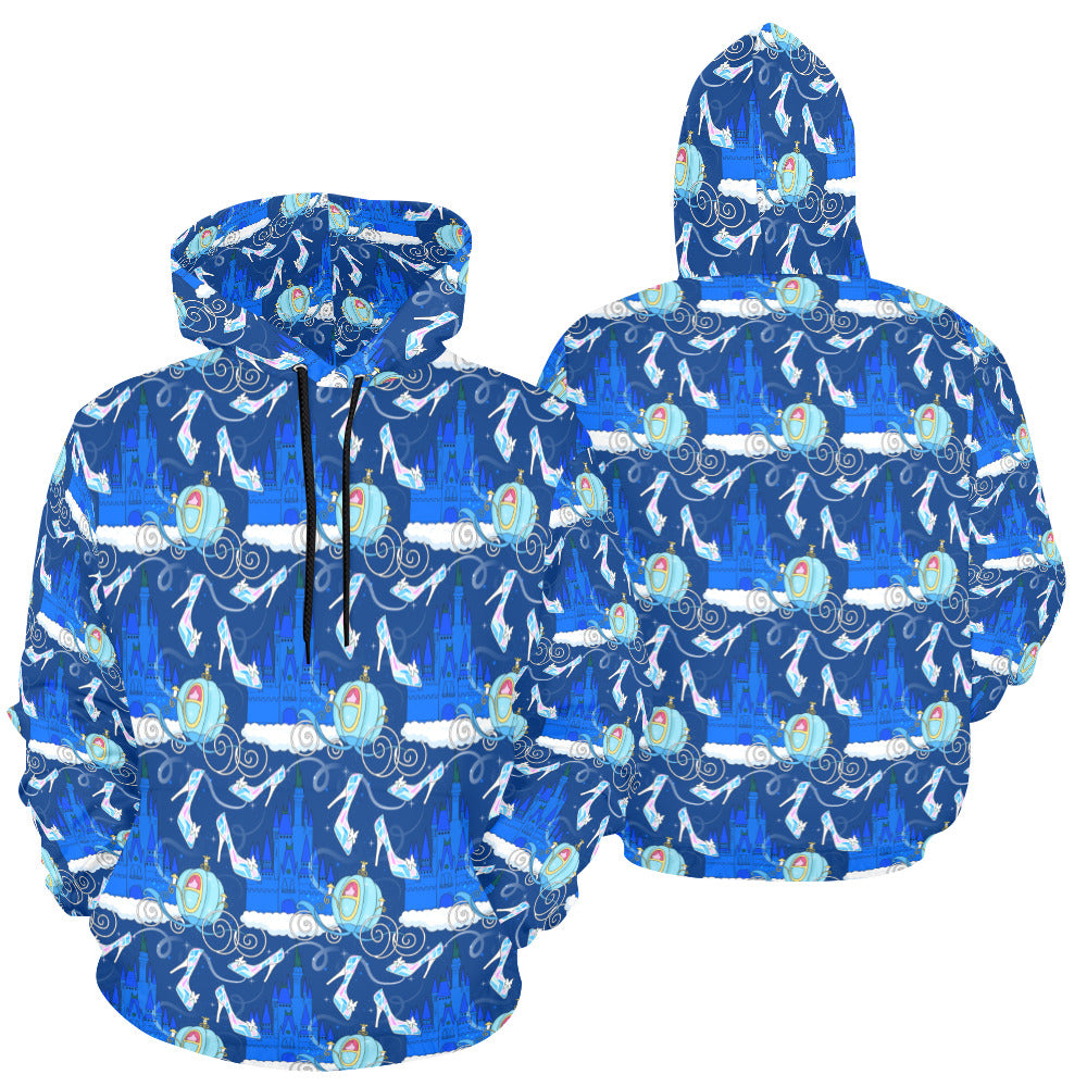 Disney Cinderella Glass Slippers Hoodie for Men