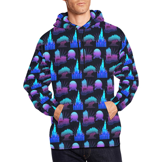 Parks At Night Hoodie for Men