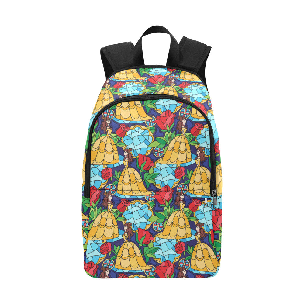Stained Glass Fabric Backpack - Ambrie