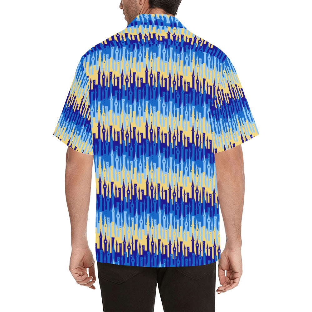 Blue Castles Hawaiian Shirt