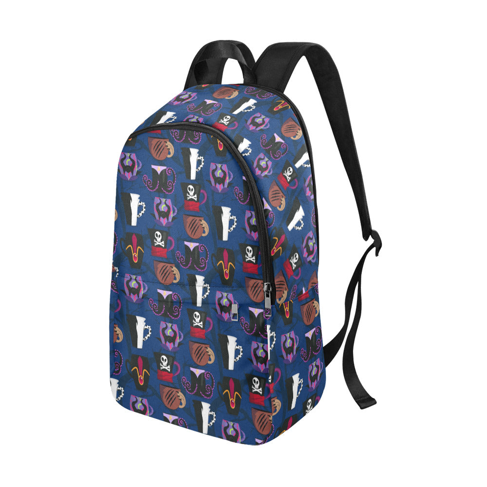 Villains Cups Fabric Backpack