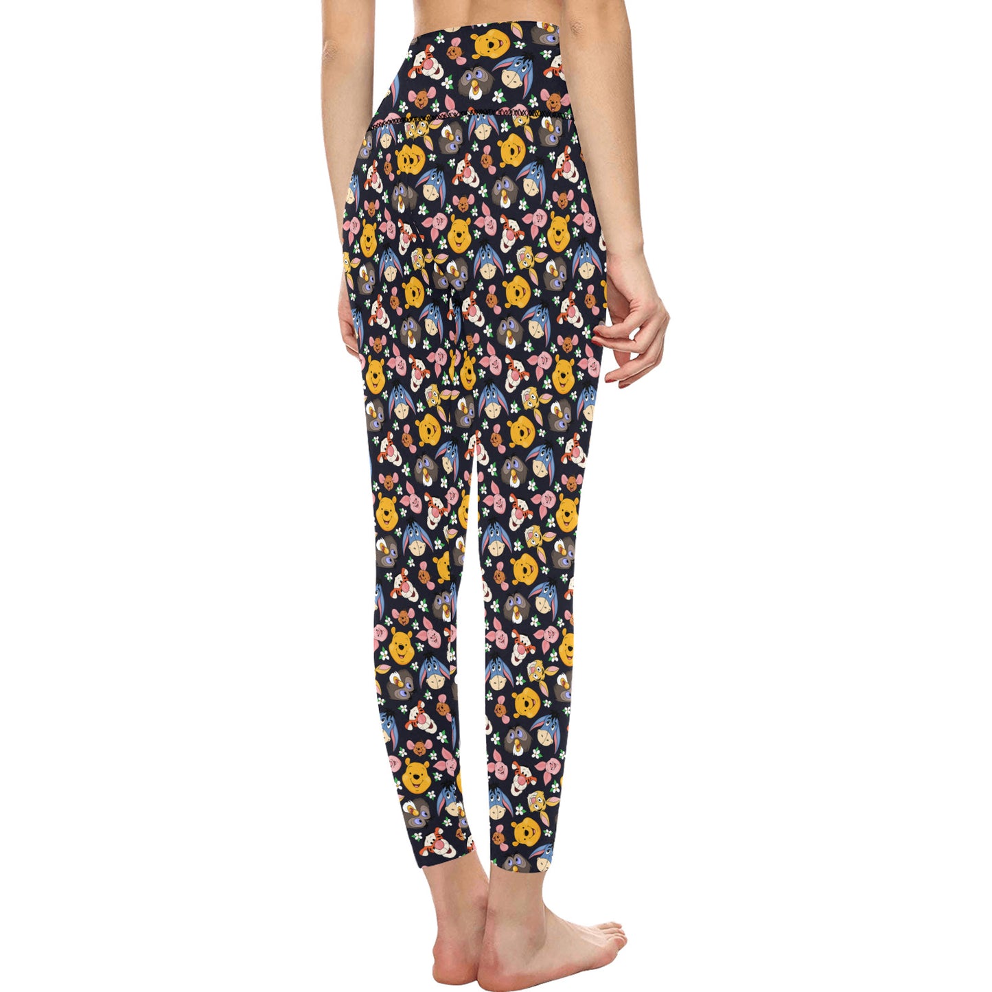 Disney Winnie The Pooh Hundred Acre Wood Friends Women's Athletic Leggings