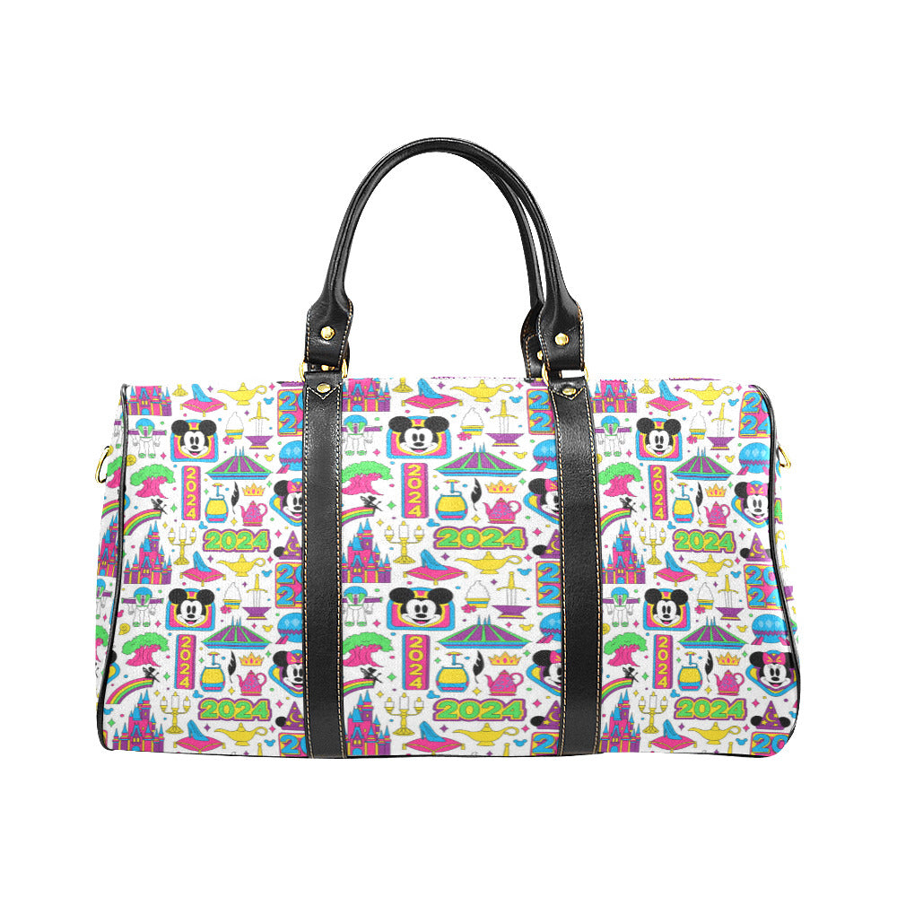 Disney 2024 Waterproof Luggage Travel Bag